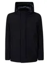 Rrd - Roberto Ricci Design Winter Thermo High-neck Jacket In Black