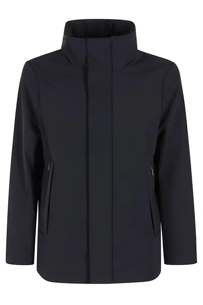 Rrd - Roberto Ricci Design Winter Thermo High-neck Jacket In Blue