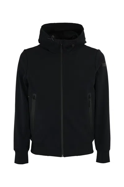 Rrd - Roberto Ricci Design Winter Thermo Hood Jacket In Black