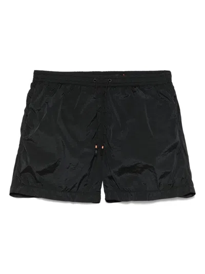 Rrd Roberto Ricci Designs Black Swimwear With Rear Zip-fastening Pocket