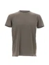 Rrd Roberto Ricci Designs Brown Cotton Solid T-shirt In Multi