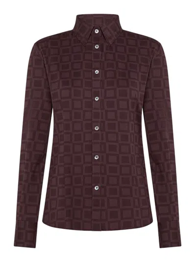 Rrd Roberto Ricci Designs Shirt In Burgundy