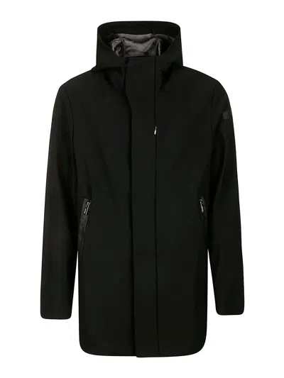 Rrd Roberto Ricci Designs Tech Fabric Puffer Jacket In Negro