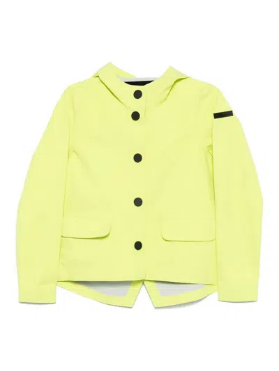 Rrd Roberto Ricci Designs Montecristo Color Hood Jacket In Yellow