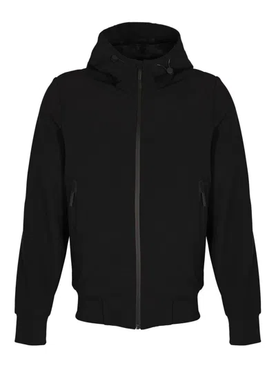 Rrd Roberto Ricci Designs Surflex Winter Thermo Hood Zip Jacket In Black