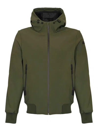 Rrd Roberto Ricci Designs Surflex Winter Thermo Hood Zip Jacket In Green