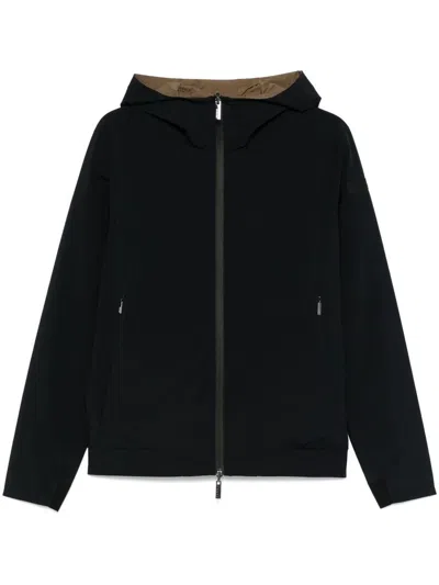 Rrd Roberto Ricci Designs Jacket In Navy Blue With Hood