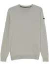 Rrd Roberto Ricci Designs Knitted Logo Patch Sweatshirt In Green