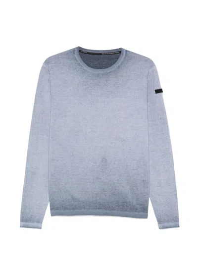Rrd Roberto Ricci Designs Maglione Girocollo Blu Slavato  In Blue