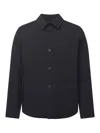 Rrd Roberto Ricci Designs Montecristo Floating Jacket Overshirt In Black