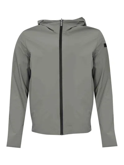 Rrd Roberto Ricci Designs Montecristo Reversible Green Blue Jacket In Gray