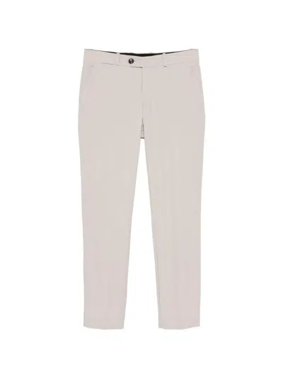 Rrd Roberto Ricci Designs Off-white Slim Fit Formal Trousers