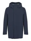 Rrd Roberto Ricci Designs Parka Montecristo Down Under Floating In Blue