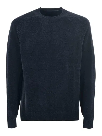 Rrd Roberto Ricci Designs Chenille Sweater In Blue