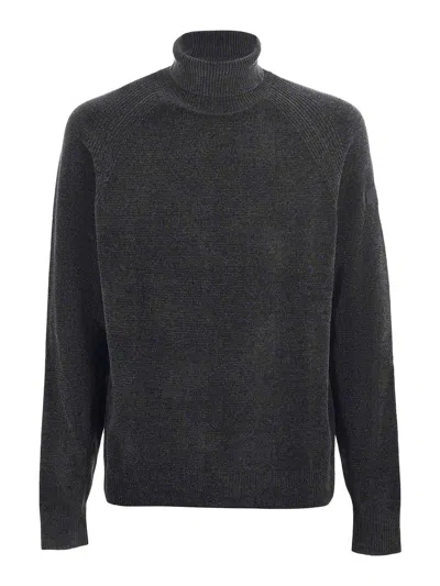 Rrd Roberto Ricci Designs Chenille Turtleneck In Gray