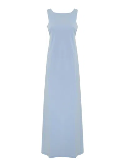 Rrd Roberto Ricci Designs Revo B Side Wom Dress In Light Blue