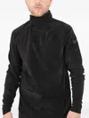 Rrd Roll-neck Patch Sweater In Black