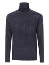 Rrd Roll-neck Sweater In Black