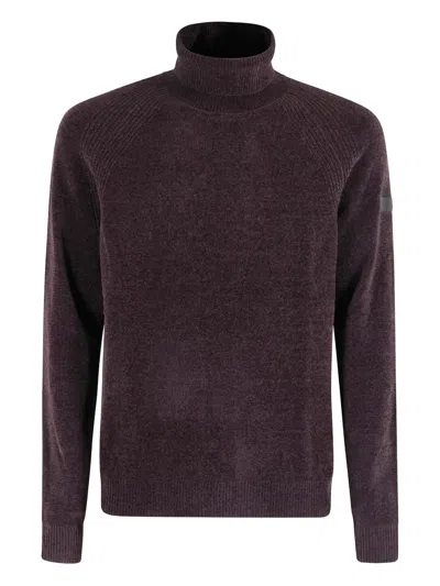 Rrd Roll-neck Sweater In Purple