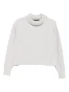 Rrd Roll-neck Sweater In White