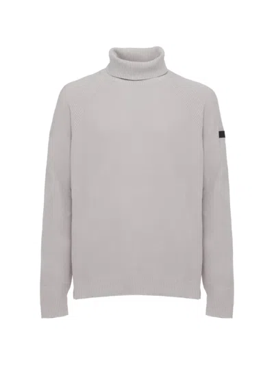 Rrd Roll Neck Sweaters In Gray