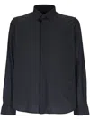 Rrd Oxford Jacquard Shirt In Black
