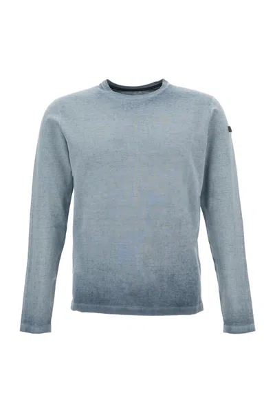 Rrd Shirty Ice Round Knit' T-shirt In Blue