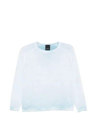 Rrd Shirty Ice Round Woman Knit In Blue