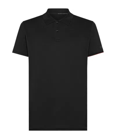Rrd Short-sleeved Polo Shirt In Black