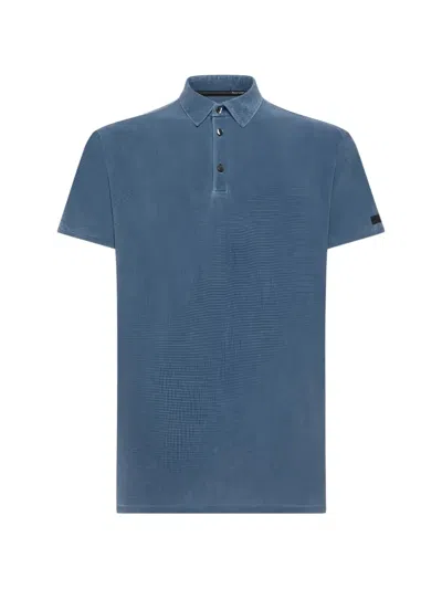 Rrd Short-sleeve Polo Shirt In Blue