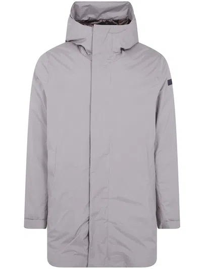 Rrd "sing" Floating Parka Jacket In Brown
