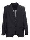 Rrd Long-sleeved Suit Coat In Black