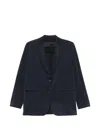 Rrd Single-breasted Blazer In Blue