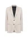 Rrd Single-breasted Blazer In Neutral