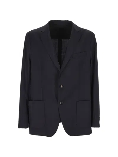 Rrd Single-breasted Jacket In Blue