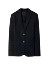 Rrd Single-breasted Notched-lapels Blazer In Black