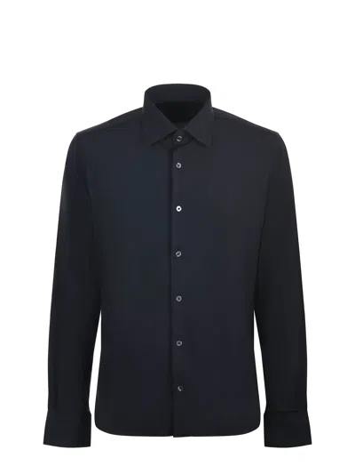Rrd Stretch Jersey Shirt In Blue
