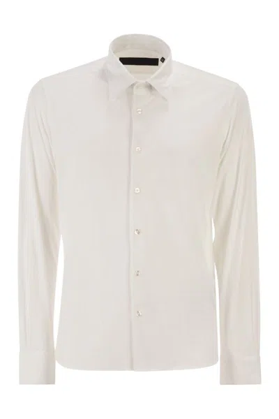 Rrd Stretch Oxford Shirt In White