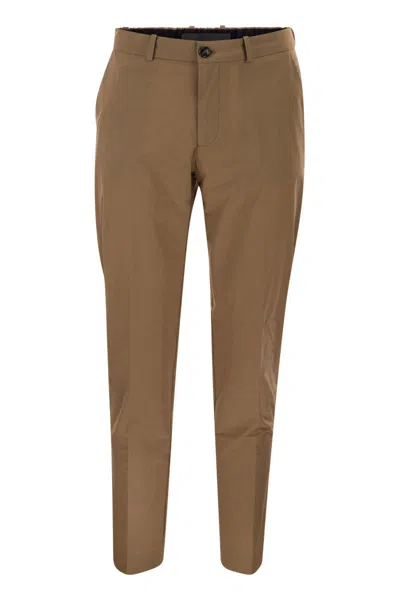 Rrd Stretch Technical Chino Trousers In Brown