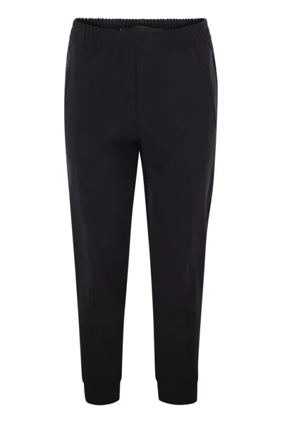 Rrd Stretch Technical Jogger Trousers In Black