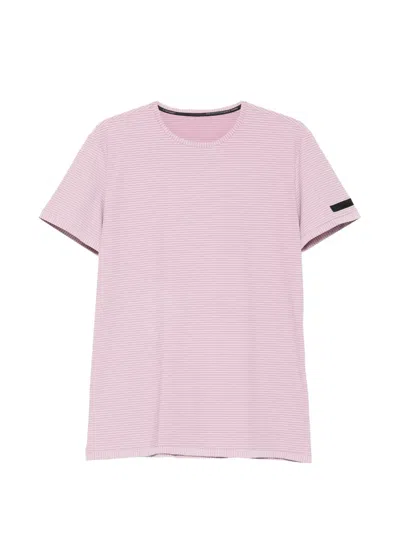 Rrd Striped T-shirt In Pink