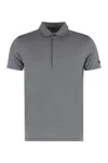 Rrd Summer Technical Oxford Fabric Polo Shirt In Gray