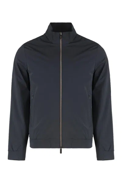 Rrd Summer Techno Fabric Jacket In Blue