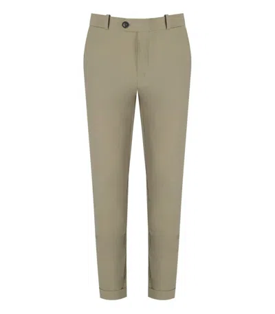 Rrd Surflex Beige Chino Pants In Green