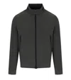 Rrd Surflex Benzina Anthracite Grey Jacket In Black