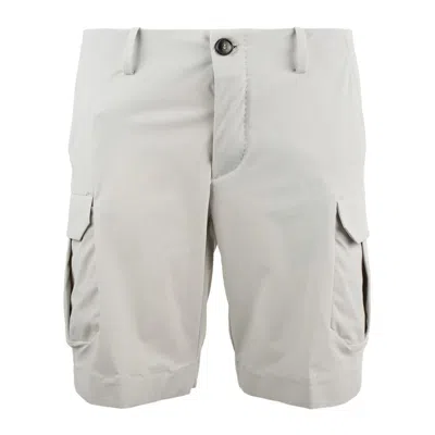 Rrd Surflex Cargo Short Pant Gray In White