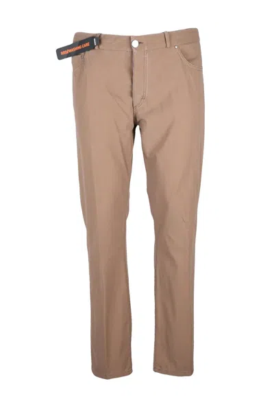 Rrd Surflex Chalk Stretch Trousers - Taupe In Brown