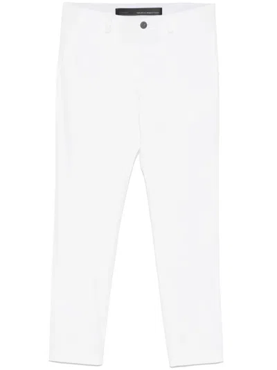 Rrd Surflex Chalk Tapered Trousers In White