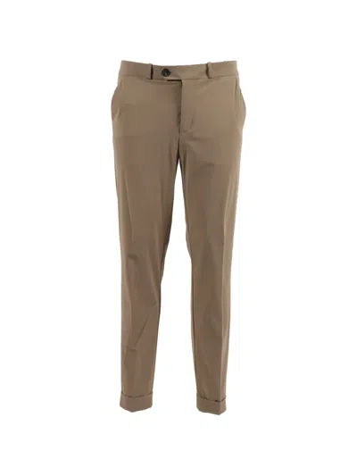 Rrd Surflex Chino Trousers In Brown