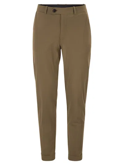 Rrd Surflex Chino Trousers In Brown